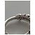 Anello Baby Floral Chrome Hearts con diamanti pavé Silver hardware - vista 6