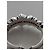Anello Baby Floral Chrome Hearts con diamanti pavé Silver hardware - vista 7