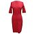 Vestido Saturno Diane Von Furstenberg en Viscosa Roja