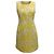 Carpreena Mini Kleid aus gelbem Polyester von Diane von Furstenberg