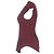 Theory Bluse mit tailliertem Schnitt aus burgunderfarbenem Polyester Rot Bordeaux - Ansicht 2