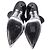 Stivaletti a punta decorati Givenchy in pelle nera Nero - vista 10