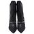 Stivaletti a punta decorati Givenchy in pelle nera Nero - vista 3