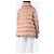 Moncler Lachs Pufferjacke - Größe UK 10 Orange - Ansicht 2