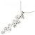 Autre Marque Collana di diamanti Pt900 Pt850 Argento - vista 4