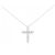 Autre Marque Collana di diamanti Pt900 Pt850 Argento