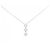 Autre Marque Collana di diamanti Pt900 Pt850 Argento