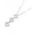 Autre Marque Collana di diamanti Pt900 Pt850 Argento - vista 3