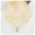 Autre Marque Au750 White Gold Diamond Necklace Silvery - view 6
