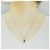 Autre Marque Pt900 Pt850 Saphir-Platin-Halskette Silber - Ansicht 6