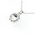 Autre Marque Collana in Zaffiro e Diamante Pt900 Pt850 Argento - vista 4