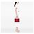 Prada Rote Saffiano Turnlock-Handtasche - Ansicht 6