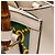Borsa Gucci Mini in Pelle Verde Bamboo GG Diana - vista 8