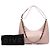 Kleine rosa Leder Tasche mit Mondauschnitt von Givenchy Pink - Ansicht 12