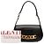 Borsa a spalla Valentino Vlogo in pelle nera media Nero - vista 11