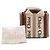 Bolsa Woody Nano em lona marrom Chloé Bege - vista 11
