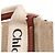 Bolsa Woody Nano em lona marrom Chloé Bege - vista 8