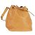 Noe Borsa Petit Noé in pelle Epi media Louis Vuitton Giallo