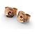 ORECCHINI GINETTE NY PURITY BOIN PUNTI IN ORO ROSA 18K D'oro - vista 4