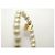 NUOVO BRACCIALE GINETTE NY PEARL GEORGIA 18CM PERLE E ORO GIALLO 18K COLLANA D'oro - vista 4