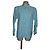 Blusa Versace Jeans Couture branca e turquesa Branco