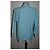 Blusa Versace Jeans Couture branca e turquesa Branco - vista 4