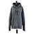 Courreges Oversized Hoodie aus Baumwolle Grau