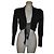 Liu.Jo Cardigan corto Liu Jo nero e argento da allacciare in vita S