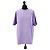 Camiseta Balenciaga de algodón morada Púrpura