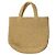 Borsa Tote in Crochet e Rafia Prada Beige - vista 2