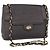 Bally Vintage Chain Pelle Trapuntata Nero