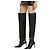 Courreges Botas Courrèges de cuero negro con tacón de aguja - vista 2