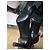 Courreges Botas Courrèges de cuero negro con tacón de aguja - vista 6