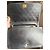 Wallet On Chain Borsa Chanel Single Flap nera in pelle d'agnello e pelliccia Nero - vista 4
