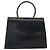 Salvatore Ferragamo Gancini Convertible Top Handle Pelle Medium Nero - vista 2