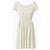 Vestido Valentino, modelo Voile de Seda 2007. Beige - vista 2