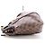 Borsa Louis Vuitton Sistina Damier GM Marrone - vista 2