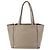 Chloé Chloe Milo Einkaufstasche aus Leder mittel Beige - Ansicht 2