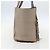 Chloé Chloe Milo Einkaufstasche aus Leder mittel Beige - Ansicht 3