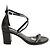Zadig & Voltaire Saltos de couro preto