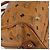 MCM Vicetos Logogram Borsa a Mano PVC Pelle Marrone Oro Auth gh1458 D'oro - vista 14