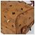 MCM Vicetos Logogram Borsa a Mano PVC Pelle Marrone Oro Auth gh1458 D'oro - vista 15