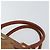 MCM Vicetos Logogram Borsa a Mano PVC Pelle Marrone Oro Auth gh1458 D'oro - vista 8