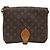 LOUIS VUITTON Borsa a Spalla Monogram Cartouchiere GM M51252 LV Auth BA9433 Monogramma - vista 13