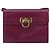 Borsa a Spalla Gancini in Pelle Viola e Oro Auth 159368 di Salvatore Ferragamo D'oro Porpora - vista 13