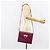 Borsa a Spalla Gancini in Pelle Viola e Oro Auth 159368 di Salvatore Ferragamo D'oro Porpora - vista 22