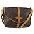 LOUIS VUITTON Borsa a Spalla Monogram Saumur 30 M42256 LV Auth ka1312 Monogramma