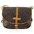 LOUIS VUITTON Borsa a Spalla Monogram Saumur 30 M42256 LV Auth ka1312 Monogramma - vista 2