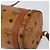 Borsa a Spalla MCM Logogram Vicetos PVC Marrone Oro Auth BA9360 D'oro - vista 15
