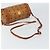 Borsa a Spalla MCM Logogram Vicetos PVC Marrone Oro Auth BA9360 D'oro - vista 7